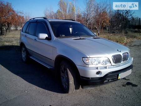 BMW X5 2002  випуску Донецьк з двигуном 3 л бензин позашляховик автомат за 12500 долл. 