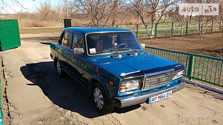 Lada 2107 2005  випуску Запоріжжя з двигуном 1.5 л газ седан механіка за 2000 долл. 