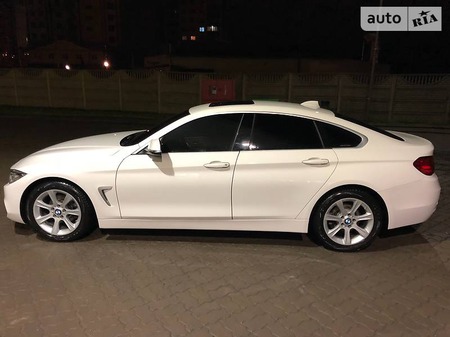 BMW 4 Series 2016  випуску Київ з двигуном 1.8 л бензин хэтчбек автомат за 29000 долл. 