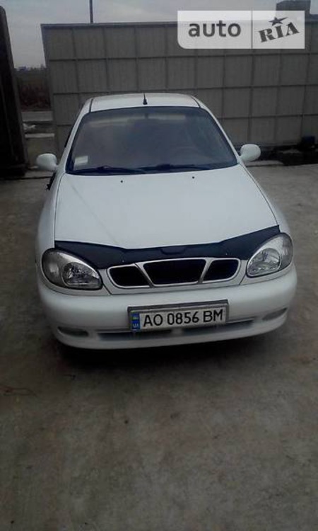 Daewoo Lanos 2008  випуску Ужгород з двигуном 0 л газ седан механіка за 3800 долл. 