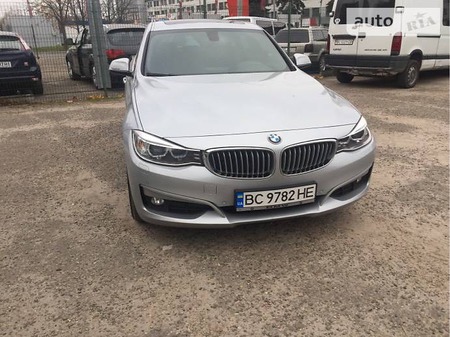 BMW 3 Series 2014  випуску Львів з двигуном 2 л дизель ліфтбек автомат за 25500 долл. 