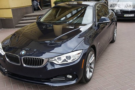 BMW 4 Series 2015  випуску Київ з двигуном 2 л бензин седан автомат за 25800 долл. 