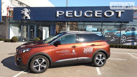 Peugeot 3008 2018  випуску Черкаси з двигуном 2 л дизель позашляховик автомат за 780000 грн. 
