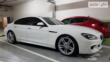 BMW 6 Series 2013  випуску Одеса з двигуном 3 л бензин седан автомат за 37000 долл. 