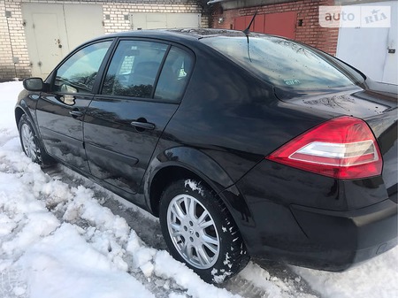 Renault Megane 2008  випуску Київ з двигуном 1.6 л газ седан механіка за 6350 долл. 