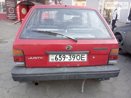 Subaru Justy 1989  випуску Одеса з двигуном 0 л бензин хэтчбек  за 550 долл. 