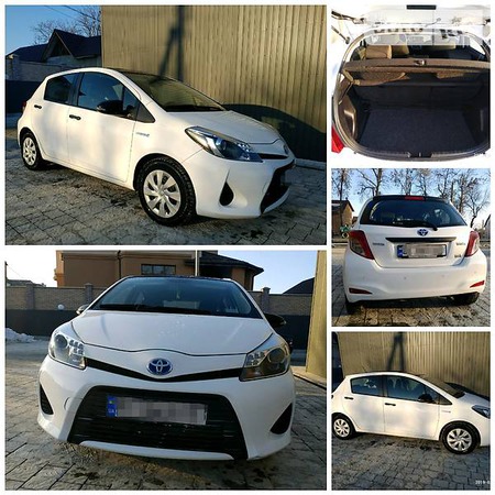 Toyota Yaris 2014  випуску Івано-Франківськ з двигуном 1.5 л гібрид хэтчбек автомат за 11500 долл. 