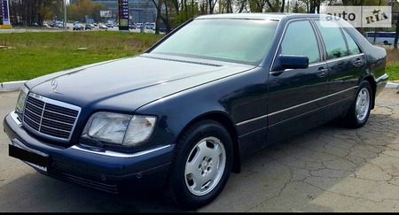 Mercedes-Benz S 350 1996  випуску Вінниця з двигуном 3.5 л дизель седан автомат за 5700 долл. 