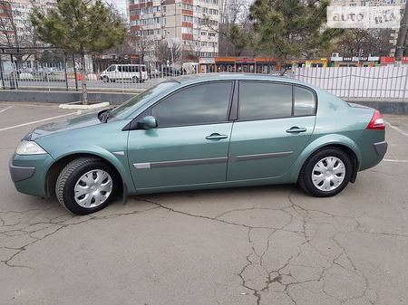 Renault Megane 2006  випуску Одеса з двигуном 0 л газ седан механіка за 5600 долл. 