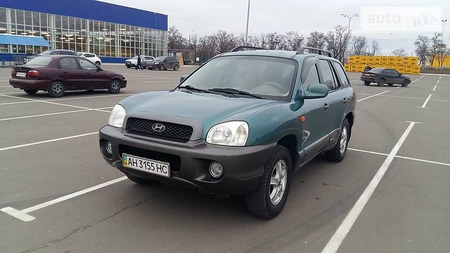 Hyundai Santa Fe 2002  випуску Донецьк з двигуном 0 л газ позашляховик механіка за 5500 долл. 
