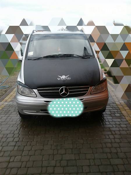 Mercedes-Benz Vito 2005  випуску Львів з двигуном 2.2 л дизель мінівен механіка за 8400 долл. 