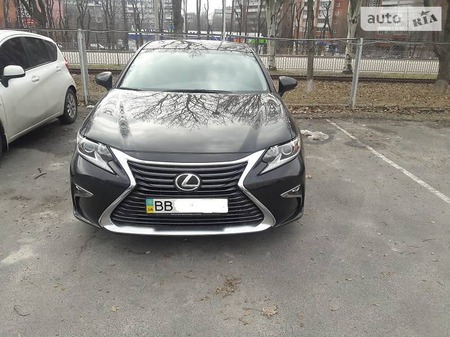 Lexus ES 250 2017  випуску Дніпро з двигуном 0 л бензин седан автомат за 35000 долл. 