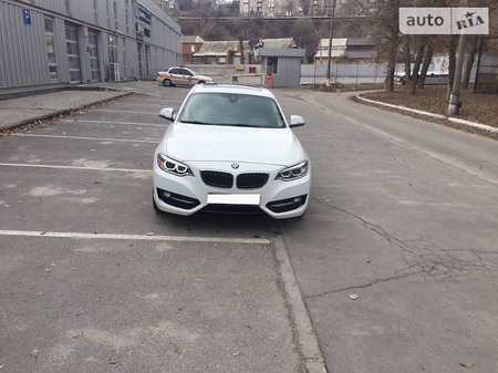 BMW 220 2015  випуску Дніпро з двигуном 0 л бензин купе автомат за 26500 долл. 
