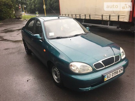 Daewoo Lanos 2008  випуску Ужгород з двигуном 1.4 л бензин седан механіка за 3000 долл. 