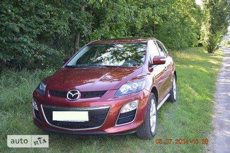 Mazda CX-7 2012  випуску Черкаси з двигуном 2.3 л газ позашляховик автомат за 15750 долл. 