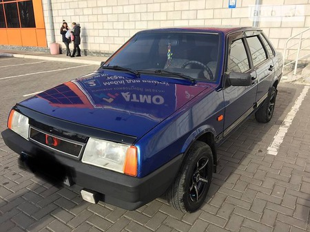 Lada 21099 2002  випуску Запоріжжя з двигуном 1.5 л газ седан механіка за 2850 долл. 