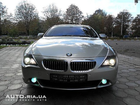 BMW 645 2005  випуску Одеса з двигуном 4.5 л бензин купе автомат за 11250 долл. 