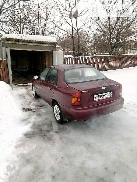 Chevrolet Lanos 2007  випуску Донецьк з двигуном 1.5 л бензин седан механіка за 2500 долл. 