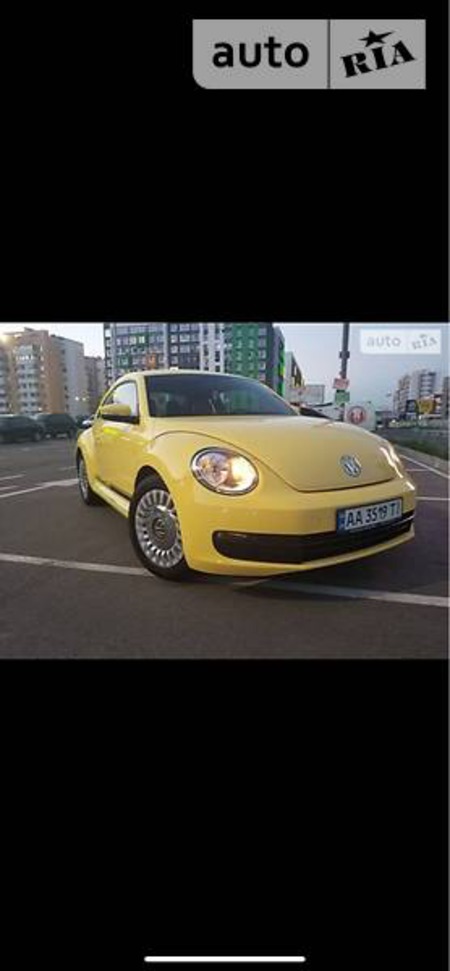 Volkswagen New Beetle 2013  випуску Київ з двигуном 2.5 л  купе автомат за 11400 долл. 