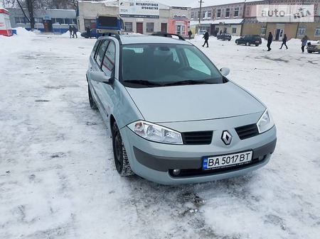 Renault Megane 2004  випуску Кропивницький з двигуном 0 л бензин універсал автомат за 5700 долл. 
