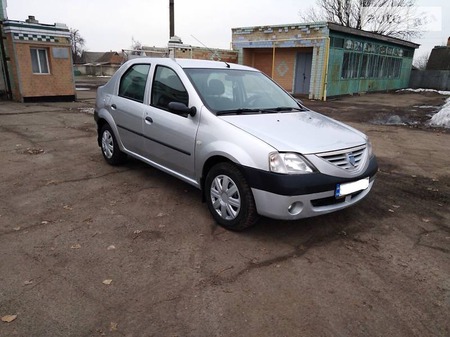 Dacia Logan 2007  випуску Черкаси з двигуном 1.4 л газ седан механіка за 4850 долл. 