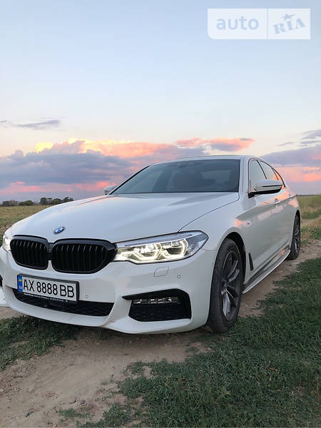 BMW 540 2017  випуску Харків з двигуном 3 л бензин седан автомат за 68000 долл. 