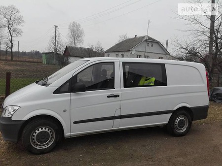 Mercedes-Benz Vito 2012  випуску Житомир з двигуном 2.2 л дизель універсал механіка за 12300 долл. 