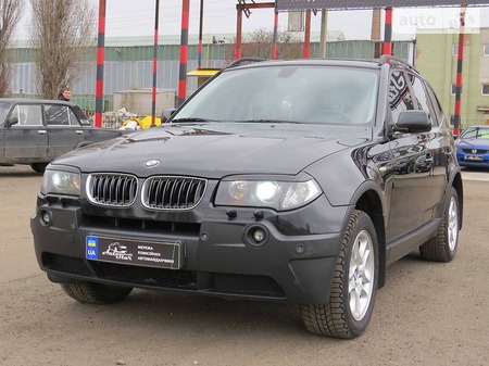 BMW X3 2006  випуску Черкаси з двигуном 2.5 л газ позашляховик автомат за 11999 долл. 