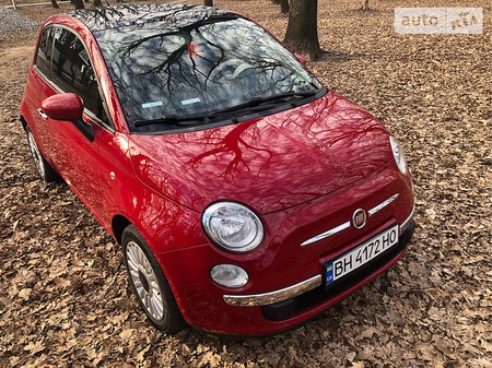 Fiat 500 2009  випуску Одеса з двигуном 1.2 л бензин хэтчбек автомат за 7200 долл. 