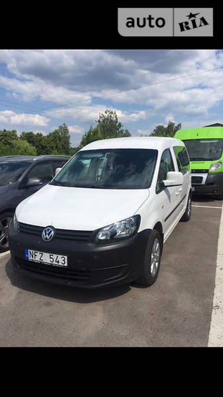 Volkswagen Caddy 2013  випуску Дніпро з двигуном 1.6 л дизель універсал автомат за 12800 долл. 
