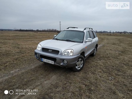 Hyundai Santa Fe 2004  випуску Луцьк з двигуном 0 л дизель позашляховик механіка за 7500 долл. 