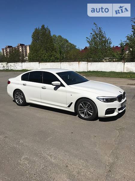 BMW 520 2017  випуску Одеса з двигуном 2 л дизель седан автомат за 51500 долл. 