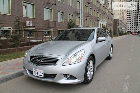 Infiniti G37 2013  випуску Одеса з двигуном 3.7 л бензин седан автомат за 16999 долл. 