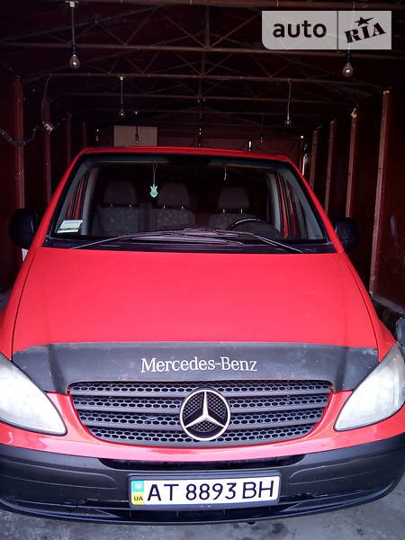 Mercedes-Benz Vito 2004  випуску Івано-Франківськ з двигуном 2.2 л дизель мінівен механіка за 8300 долл. 
