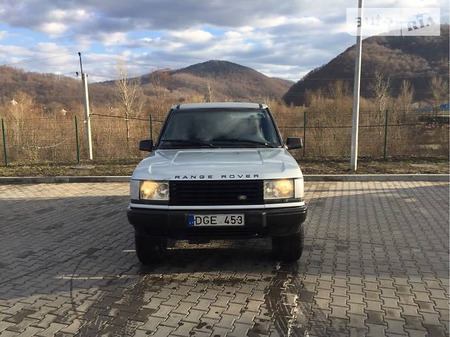Land Rover Range Rover Supercharged 1996  випуску Львів з двигуном 2.5 л дизель позашляховик механіка за 2200 долл. 