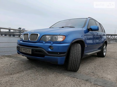 BMW X5 2002  випуску Дніпро з двигуном 4.6 л газ позашляховик автомат за 12500 долл. 