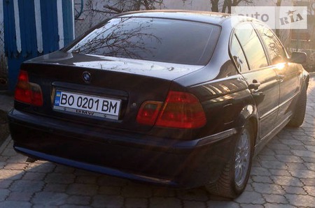 BMW 320 2002  випуску Тернопіль з двигуном 2 л дизель седан механіка за 6600 долл. 