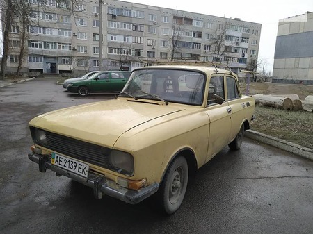 Москвич 2140 1987  випуску Дніпро з двигуном 1.6 л газ седан механіка за 550 долл. 