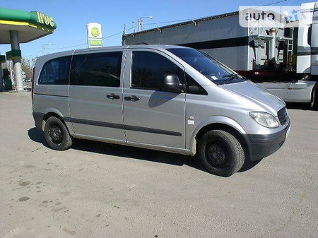 Mercedes-Benz Vito 2007  випуску Львів з двигуном 0 л дизель мінівен механіка за 9500 долл. 