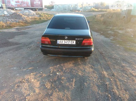 BMW 540 1997  випуску Харків з двигуном 4.4 л газ седан автомат за 7500 долл. 