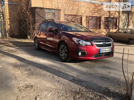 Subaru Impreza 2013  випуску Харків з двигуном 2 л бензин хэтчбек автомат за 12900 долл. 