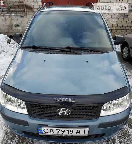 Hyundai Matrix 2007  випуску Черкаси з двигуном 1.5 л дизель мінівен механіка за 6499 долл. 