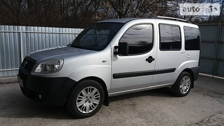 Fiat Doblo 2007  випуску Черкаси з двигуном 1.4 л бензин мінівен механіка за 6800 долл. 