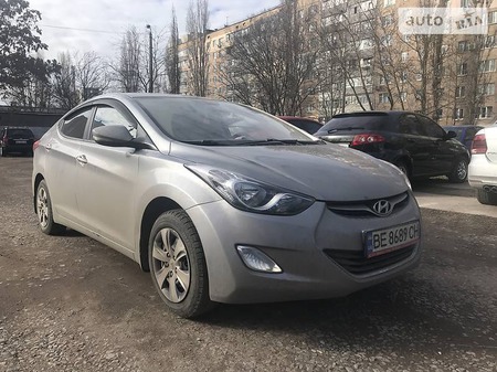 Hyundai Elantra 2012  випуску Миколаїв з двигуном 1.6 л газ седан механіка за 10200 долл. 