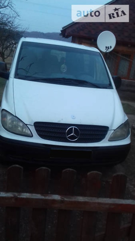 Mercedes-Benz Vito 2004  випуску Львів з двигуном 0 л дизель  механіка за 6300 долл. 