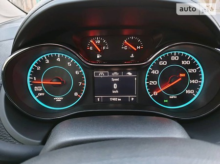 Chevrolet Cruze 2016  випуску Одеса з двигуном 1.4 л бензин седан автомат за 15500 долл. 