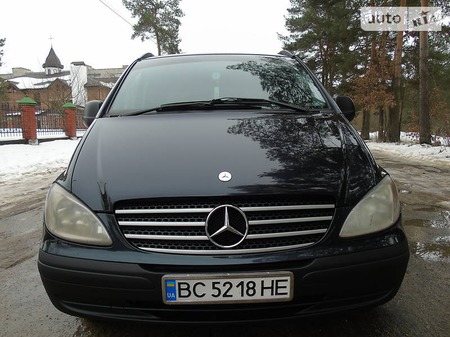 Mercedes-Benz Vito 2005  випуску Львів з двигуном 0 л дизель мінівен механіка за 8900 долл. 