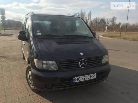 Mercedes-Benz Vito 2002  випуску Львів з двигуном 0 л дизель мінівен механіка за 6700 долл. 