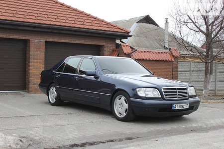Mercedes-Benz S 600 1996  випуску Київ з двигуном 6 л газ седан автомат за 5500 долл. 