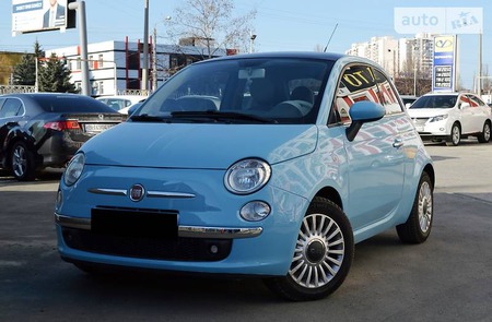 Fiat 500 2011  випуску Одеса з двигуном 1.2 л бензин хэтчбек автомат за 9900 долл. 